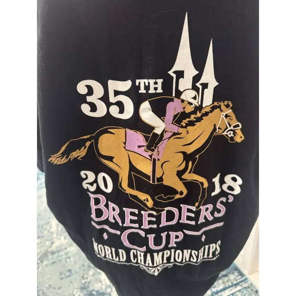 New Breeders Cup 35th Anniversary 2018 Shirt Sz XL